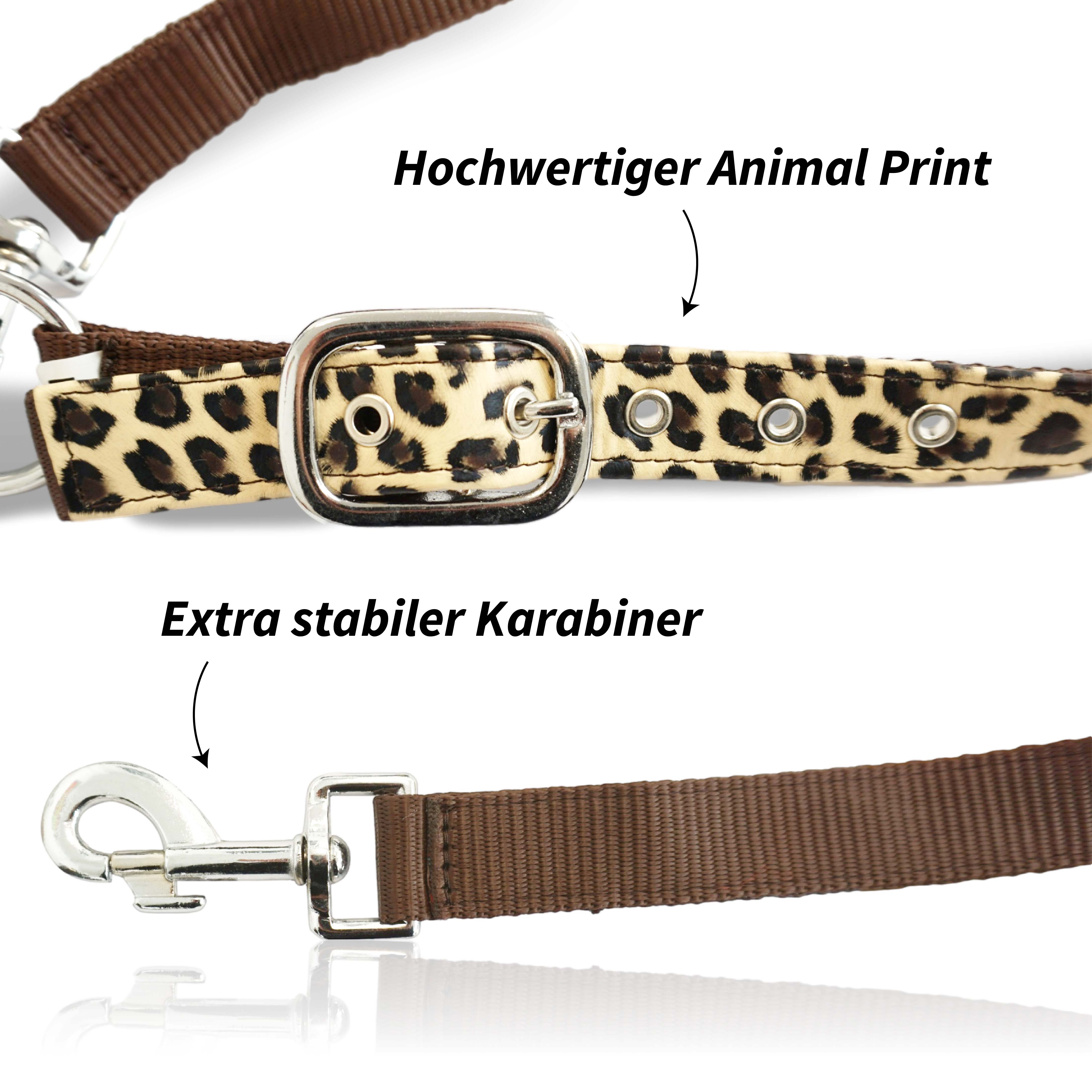 Halfter für Pferde Leopard